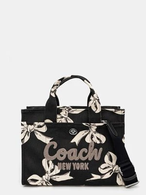 Coach torebka kolor czarny CY844