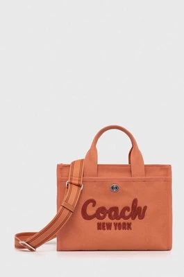 Coach torebka kolor różowy