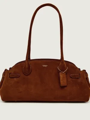 Coach Torebka na ramię EMPIRE 34 | zamsz