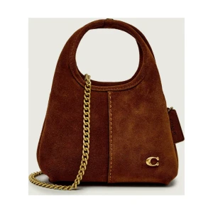 Coach Torebka na ramię LANA | zamsz