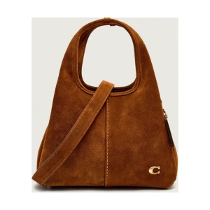 Coach Torebka na ramię LANA23 | zamsz