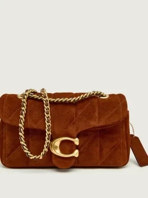 Coach Torebka na ramię TABBY 20 | zamsz