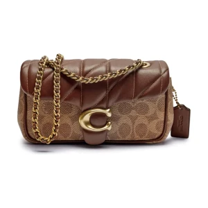 Coach Torebka na ramię TABBY | z dodatkiem skóry