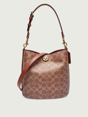 Coach Torebka na ramię Willow | z dodatkiem skóry