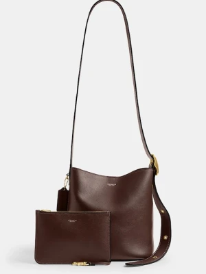Coach torebka skórzana Bleecker Bucket Bag 21 kolor brązowy CCX07