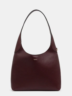 Coach torebka skórzana Brooklyn Shoulder Bag 28 bordowy