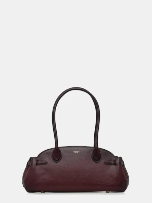 Coach torebka skórzana Empire Carryall Bag 34 kolor bordowy CCC30