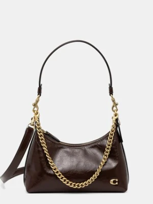 Coach torebka skórzana Juliet kolor brązowy CAD75