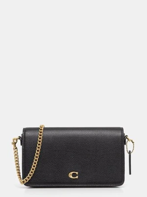 Coach torebka skórzana Mila kolor czarny CAO01