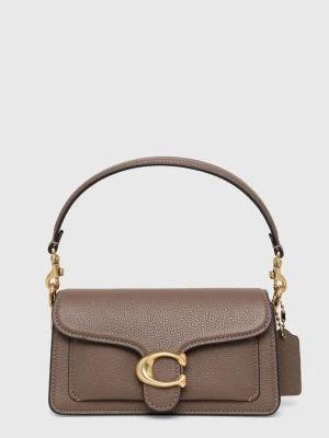 Coach torebka skórzana Tabby brązowy