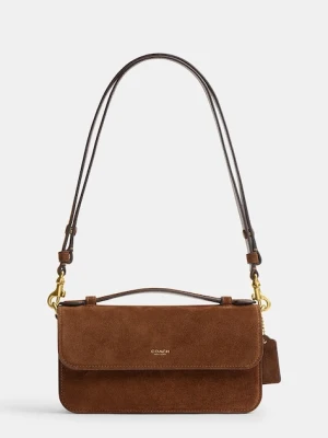 Coach torebka zamszowa Suede Elora