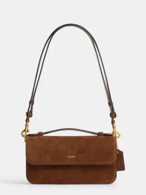 Coach torebka zamszowa Suede Elora