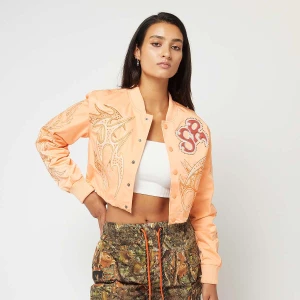 Coated Light Jacket Smoke Rise pomarańczowy