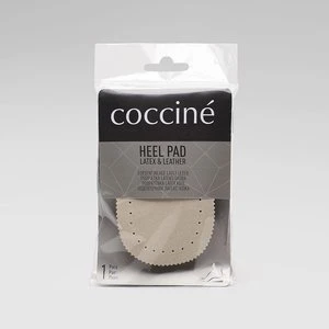 COCCINE HEEL PAD LATEX-LEATHER PODPIĘTKA NR (2) AZ BEŻOWY