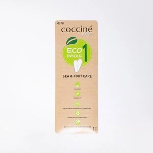 COCCINE WKŁADKA ECO INSOLE 1 SEA & FOOT CARE 37-38 BEZ KOLORU