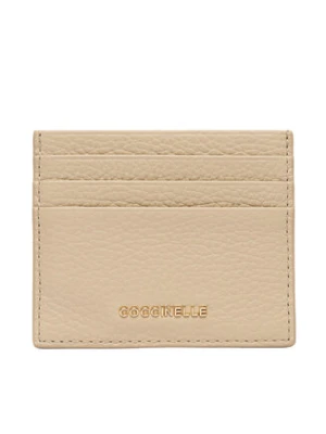 Coccinelle Etui na karty kredytowe MW5 Metallic Soft E2 MW5 12 95 01 Beżowy