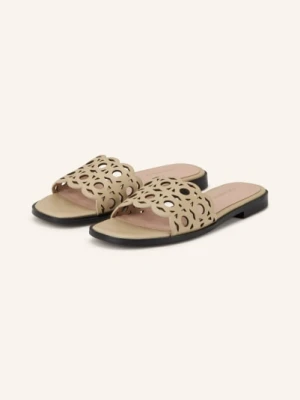 Coccinelle Klapki beige