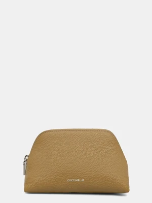 Coccinelle kosmetyczka skórzana kolor zielony E5.TMF.25.01.01