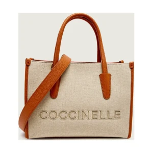 Coccinelle Kuferek MYRTHA | z dodatkiem skóry