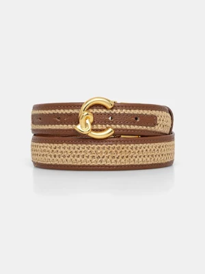 Coccinelle pasek damski skórzany