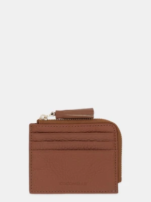 Coccinelle portfel skórzany damski kolor brązowy E2 MU0 12 89 01