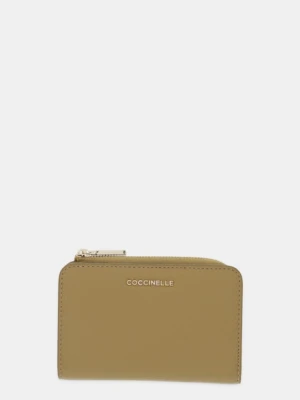 Coccinelle portfel skórzany damski kolor zielony E2 MW5 11 D1 01