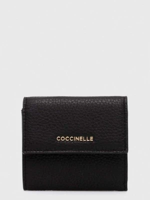 Coccinelle portfel skórzany kolor czarny E2 MW5 11 B8 01