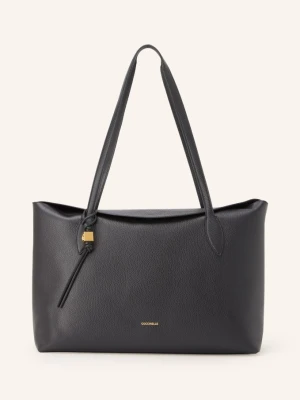 Coccinelle Shopperka schwarz CZARNY