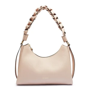 Coccinelle Skórzana hobo BOHEME GRANA DOUBLE