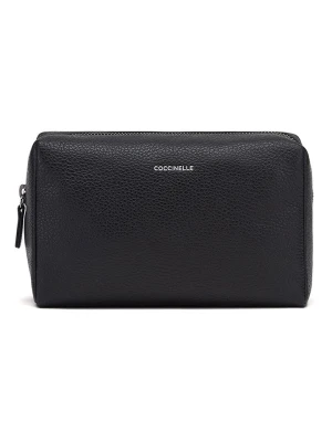 COCCINELLE Skórzana kosmetyczka w kolorze czarnym - 21 x 13 x 8 cm rozmiar: onesize
