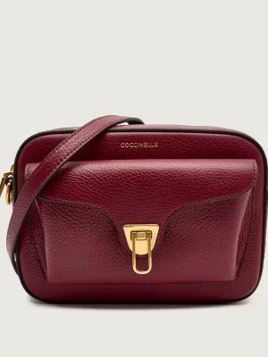 Coccinelle Skórzana listonoszka Beat Soft