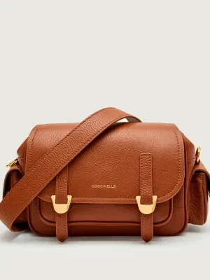 Coccinelle Skórzana listonoszka CAMPUS