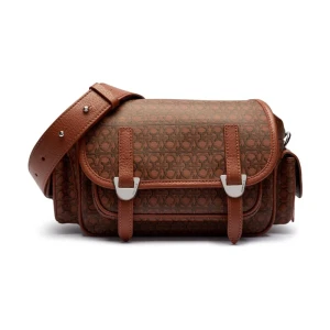 Coccinelle Skórzana listonoszka Campus