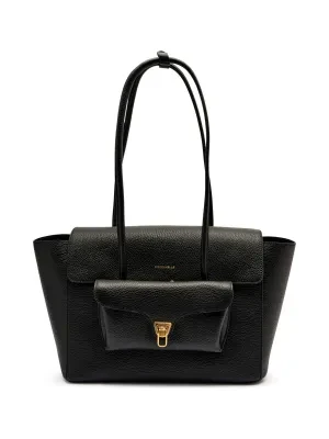 Coccinelle Skórzana shopperka 4w1 DOUBLE BEAT