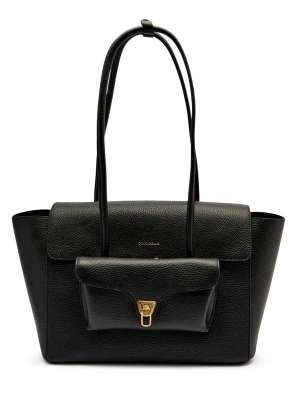 Coccinelle Skórzana shopperka 4w1 DOUBLE BEAT