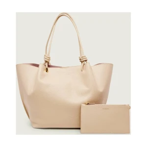 Coccinelle Skórzana shopperka + saszetka FINN