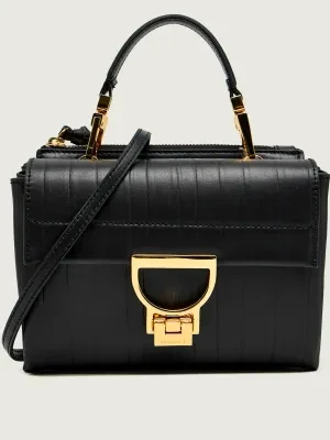 Coccinelle Skórzana torebka na ramię ARLETTIS PLISSE