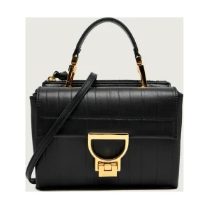 Coccinelle Skórzana torebka na ramię ARLETTIS PLISSE