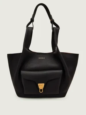 Coccinelle Skórzana torebka na ramię Beat