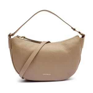 Coccinelle Skórzana torebka na ramię C-EASY