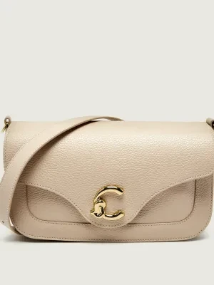 Coccinelle Skórzana torebka na ramię C-ME