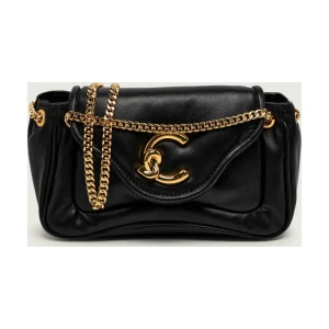 Coccinelle Skórzana torebka na ramię C-ME FLUFFY