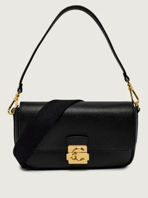 Coccinelle Skórzana torebka na ramię C-Me Lock