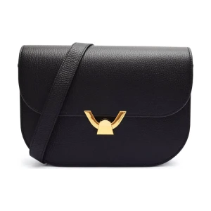 Coccinelle Skórzana torebka na ramię Coccinelle Dew