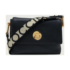 Coccinelle Skórzana torebka na ramię Liya