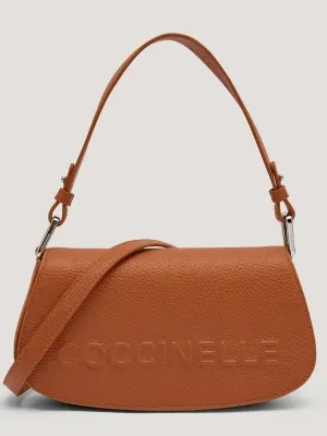 Coccinelle Skórzana torebka na ramię MYRTHA MINI