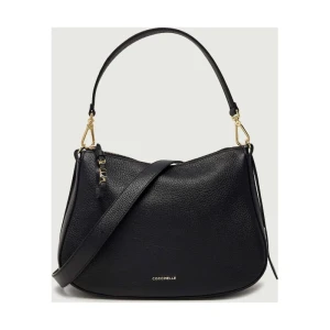 Coccinelle Skórzana torebka na ramię NORY