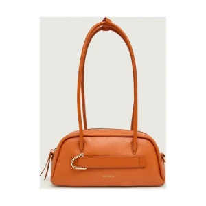 Coccinelle Skórzana torebka na ramię PAKI