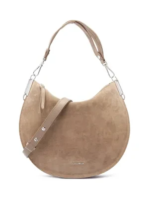 Coccinelle Skórzana torebka na ramię QKG Coccinelle Sunup