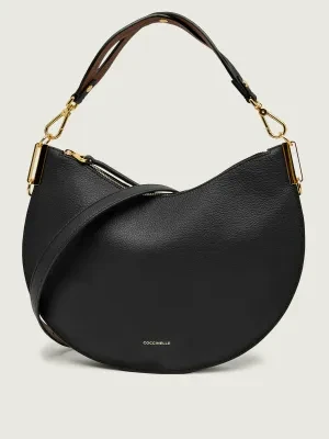 Coccinelle Skórzana torebka na ramię SUNUP